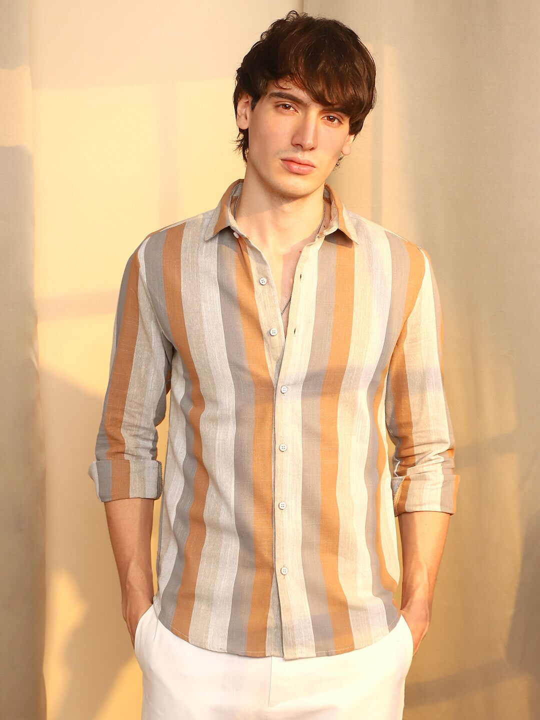 Block-Striped Shirt - Image 2